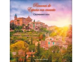 Livro Calendario Rincones De España Con Encanto 2022 de Aa.Vv (Espanhol)
