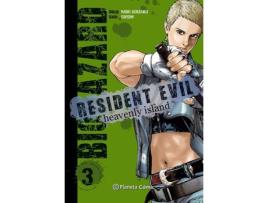 Livro Resident Evil Heavenly Island 3 de Naoki Serizawa (Espanhol)