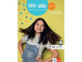 Livro Wir Alle A1.1 Libro Del Alumno + Ejercicios + Online de Aa.Vv (Alemão)