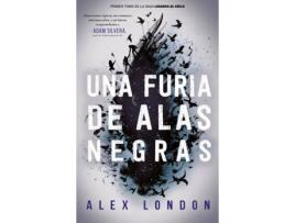 Livro Una Furia De Alas Negras de Alex London (Espanhol)