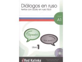 Livro Diálogos En Ruso Fácil Nivel A1 Libro 1 de Ana Chulkova (Espanhol)
