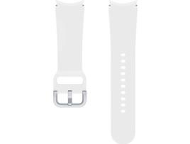Bracelete SAMSUNG Galaxy Watch 4/Watch 4 Classic Desportiva S/M Branco