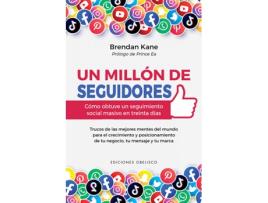 Livro Un Millón De Seguidores de Brendan Kane (Espanhol)