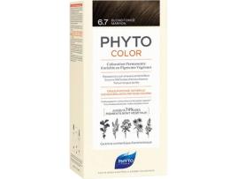 Coloração PHYTO Phytocolor 6.7 Louro Escuro Marron Coloração Permanente Sem Amoníaco
