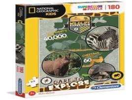 Puzzle 180 Peças Nat Geo Kids Wildlife Expedition