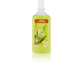 Creme Corporal  Spray De Aloe Vera Para Emergências (250 ml)