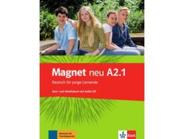 Livro Magnet Neu A2.1 Alumno Con Ejercicios Con Cd de Vários Autores (Alemão)