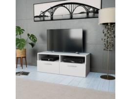 Móvel TV VIDAXL 244867 (95 x 35 x 36 cm - Compensado - Branco)