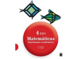Livro Matemáticas 4ºeso Académicas de Vários Autores (Espanhol)