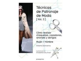 Livro Tecnicas De Patronaje De Moda de Antonio Donnanno (Espanhol)