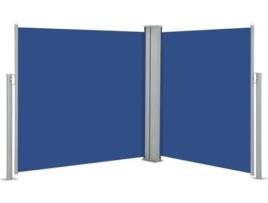 Toldo Lateral Retrátil  (Azul - Tecido - 100x600 cm)