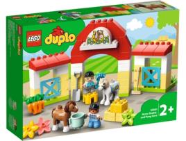Lego LEGO DUPLO Estábulo de Cavalos e Cuidar dos Póneis - 10951 (Multicor - Idade Mínima: ?2 Anos)