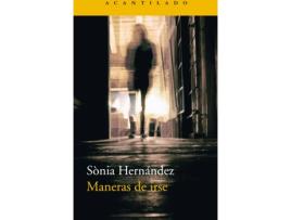 Livro Maneras De Irse de Sònia Hernández Hernández (Espanhol)