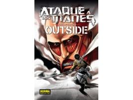 Livro Ataque A Los Titanes de Hajime Isayama (Espanhol)