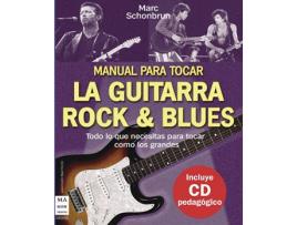 Livro Manual Para Tocar La Guitarra Rock & Blues de Marc Schonbrun (Espanhol)