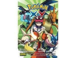 Livro Pokemon X-Y 6 de Hidenori Kusaka (Espanhol)