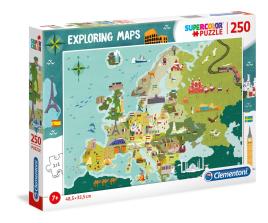 Puzzle 250 pçs - Great Places in Europe
