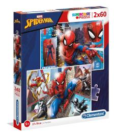 Puzzle 2x60 pçs - Spider-Man