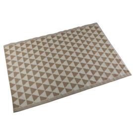 Tapete Triangle Bege Polipropileno (120 x 1 x 180 cm)
