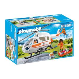 Playmobil Helicóptero de resgate 70048