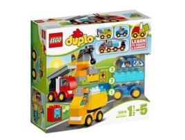 LEGO Duplo:  Os Meus Primeiros Carros e Camiões 10816 (Idade mínima: 1,5 - 36 Peças)