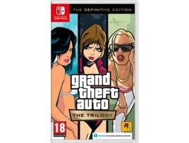 Jogo  Switch Grand Theft Auto: The Trilogy (Definitive Edition - Código de Descarga)