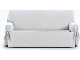Capa de Sofá  Universal Levante Branco (2 Lugares - 115 cm)