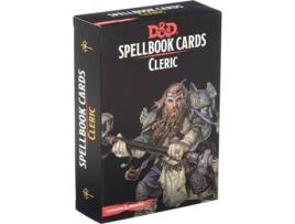 Jogo de Cartas GALE FORCE 9 D&D Spellbook Cards: Cleric (Inglês - Idade Mínima: 8)