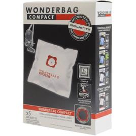 Sacos para Aspirador Rowenta Wonderbag Compact WB305120 5uni