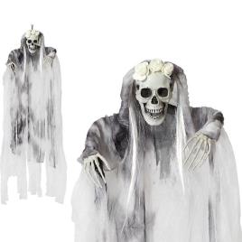 Esqueleto Suspenso Halloween (60 x 10 x 120 cm)