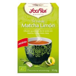 Chá Verde Yogi Tea Matcha Limão (17 x 1,8 g)