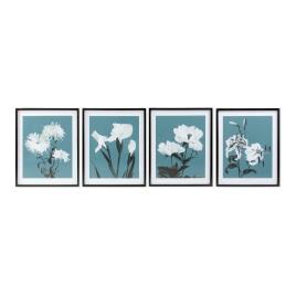 Pintura  Flowers Bloemen (4 pcs) (55 x 2.5 x 70 cm)