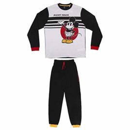 Pijama Mickey Mouse Preto - XL