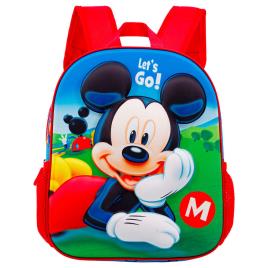 Disney Mickey Lets Go 3d Backpack 31cm