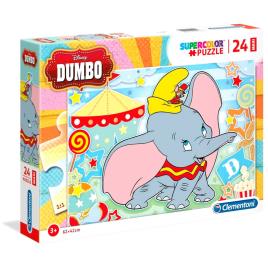 Maxi Puzzle Supercolor Disney Dumbo 24 Peças