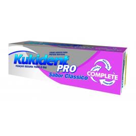 Kukident Pro Complete Creme Prótese Dentária Sabor Clássico 47g