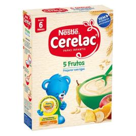 Nestlé Cerelac Farinha Láctea 5 Frutos 6M+ 250g