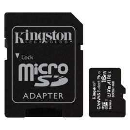 Cartão de Memória Micro SD com Adaptador Kingston SDCS2 100 MB/s exFAT - 32 GB