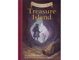 Livro Treasure Island de Stevenson (Inglês)
