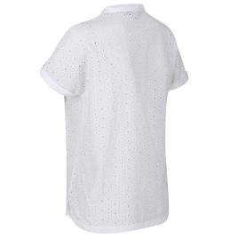 Regatta Camisa Manga Curta Jacinda 16 White