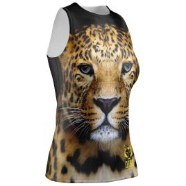 Camiseta Sem Mangas Singlet M Leopard