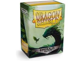 Jogo de Cartas ARCANE TINMEN Dragon Shield Sleeves 100 Emerald (Inglês - Idade Mínima: 8)