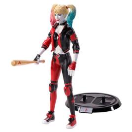 Noble Collection Figura Harley Quinn Maleable Bendyfigs 9 Cm One Size Multicolor