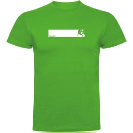 Camiseta De Manga Curta Climb Frame L Green