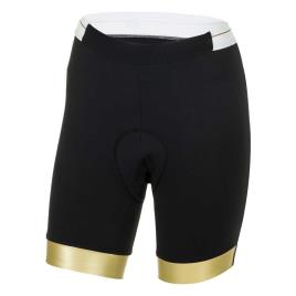 Shorts Preppy L Black / White / Gold