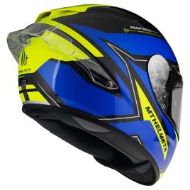 Mt Helmets Capacete Integral Ff104pro Rapide Pro Master A7 2XL Gloss Blue