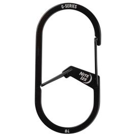 G-series Dual Chamber Carabiner 4 One Size Black