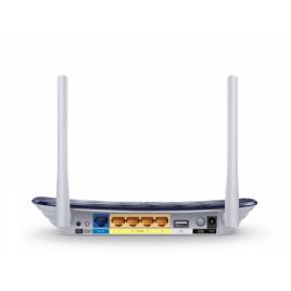 Router DualBand TP-Link Archer C20 - Wireless AC 750Mbps, 4 Portas 10/100Mbps, 1 porta USB.