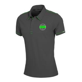 Camisa Polo De Manga Curta Sport L Antracite / Green