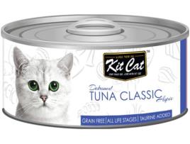 Snack para Gatos KIT CAT (80 g - Seca - Sabor: Atum)